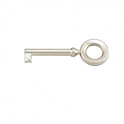 HETTICH 44565 key 08, matte nickel, length 74mm