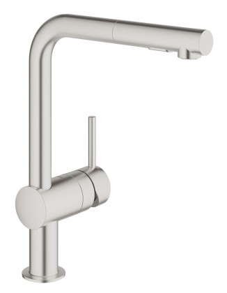 GROHE 30274DC0 Tap MINTA L-outlet supersteel