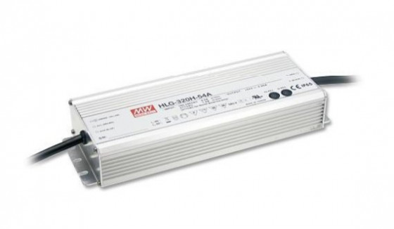 Power supply MEAN WELL HLG-320H-24-A, 24V, 320W, IP67