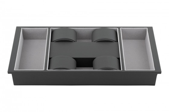 StrongIn organizer for jewelery and watches in a wardrobe drawer 500mm