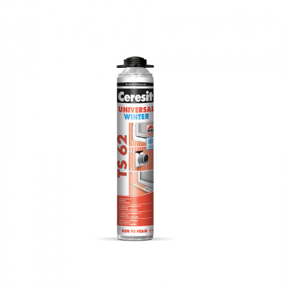 CERESIT TS52 (TS62) WINTER PU FOAM 750ml PISTOL