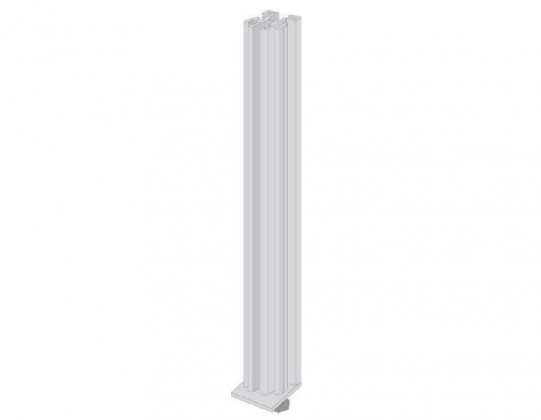 VERTIKO wall profile 2606 mm aluminum