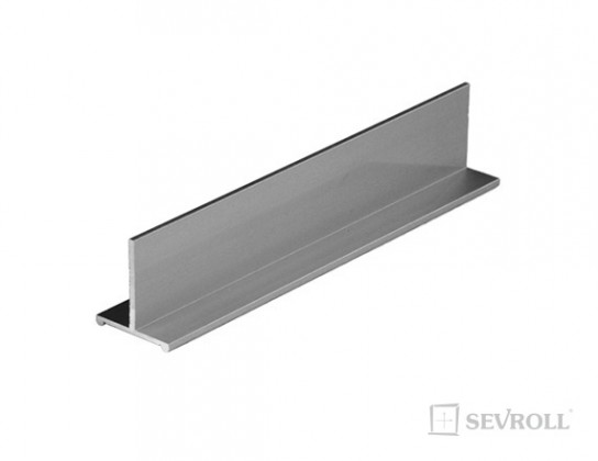 SEVROLL 01373 connecting rail T Decor 3m silver