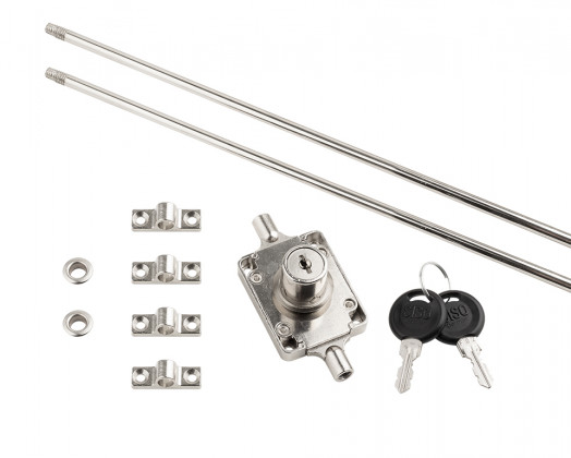 K-SISO 7080 wheelbase lock + 2x rod 1000 mm