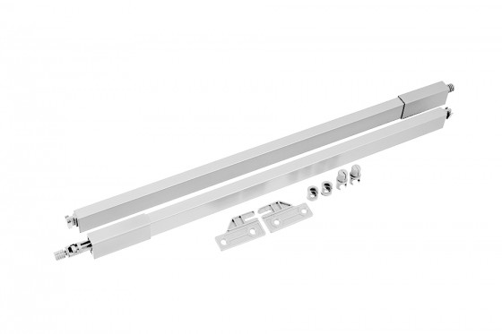 StrongMax 16/18 railing set for drawer extension 650 mm, white