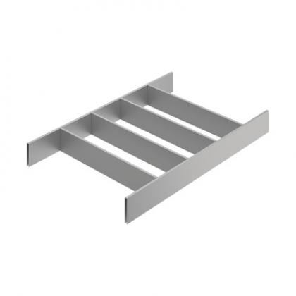 Hettich 9278317 Divider Orgatray 630, 271/550Mm, Silver