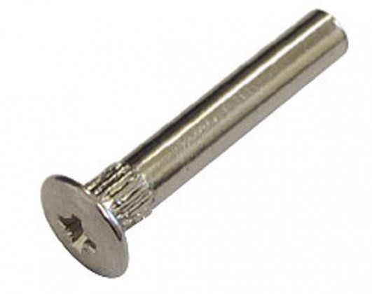 IF-nut Flat M4x27/15mm decorative with flat head