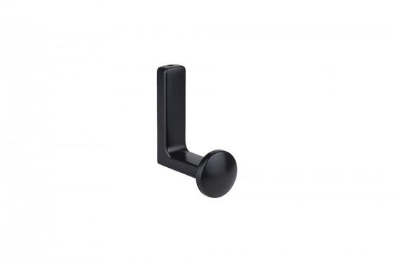 TULIP Hook Gant black matte + screws