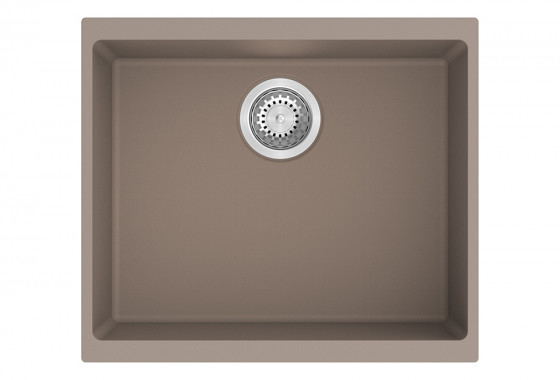 StrongSinks S3 Sink granite Hron 530, dim.530x460 mm,without drain. board, brown
