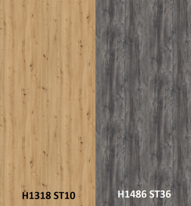 Zástěna H1318 ST1/H1486 ST36 4100/640/9,2