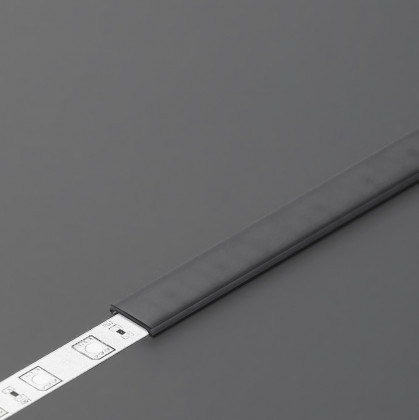 StrongLumio cover strip C2 for Slim/Smart10 profile snap-on black 2000mm