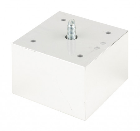 StrongLegs furniture leg FP002, 50mm, shiny chrome