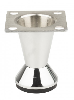 StrongLegs furniture leg FS002, 50Rmm, shiny chrome
