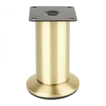 StrongLegs furniture leg FS001, 100Rmm, gold brushed