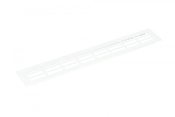 Ventilation grid 60/500mm white color