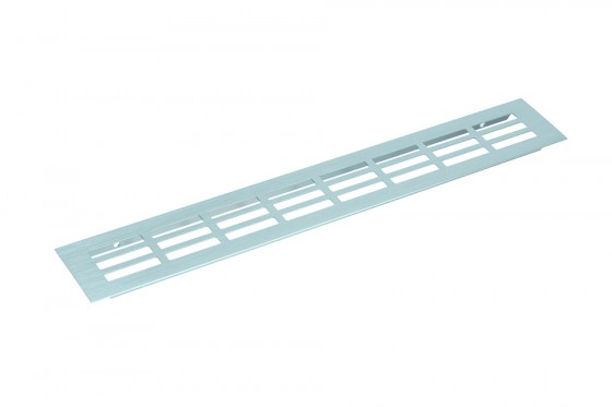 Ventilation grid 60/250 mm aluminum anodized