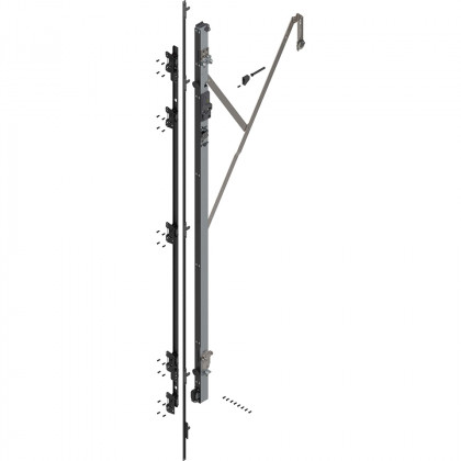 BLUM 801T2000.L2 Revego Uno hinge support, pocket height 1957–2106 mm, left