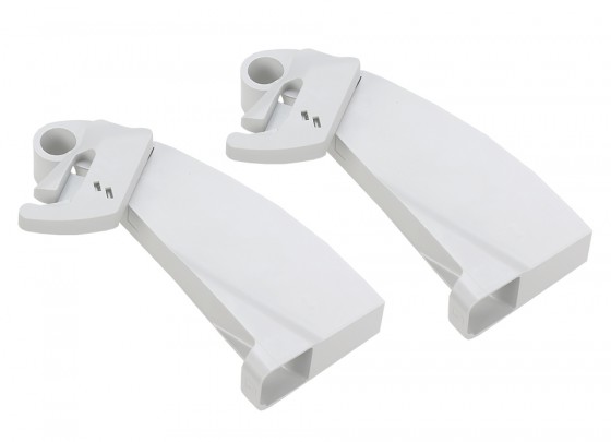 KES 234642 LeMans II silencer white left - 2 pcs