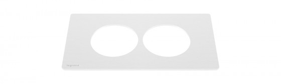 LEGRAND DisqIn frame, 4 modules, white
