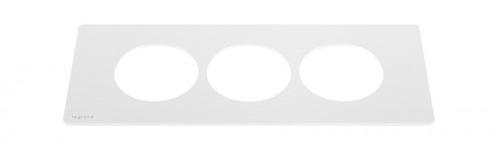 LEGRAND DisqIn frame, 6 modules, white