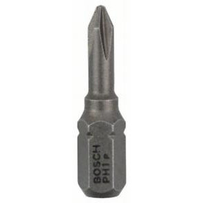 BOSCH 2607001510 Screwdriver bit Extra Hard PH 1, 25 mm