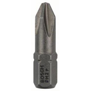 BOSCH 2607001513 Screwdriver bit Extra Hard PH 2, 25 mm