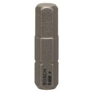 BOSCH 2607001728 Screwdriver bit Extra Hard HEX 6, 25 mm - 3 pcs