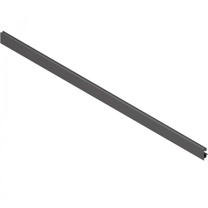 BLUM ZV7.1043MN1 front section with groove for glass LBX karbon black CS-M