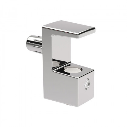 IF-Grace shelf support for glass 8mm, chrome, 5mm