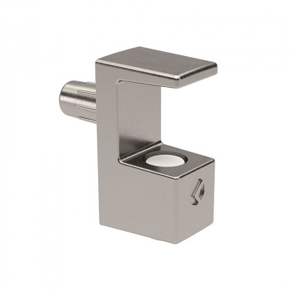 IF-Grace shelf support for glass 8mm, nickel, 5mm IF-Grace shelf support for glass 8mm, nickel, 5mm