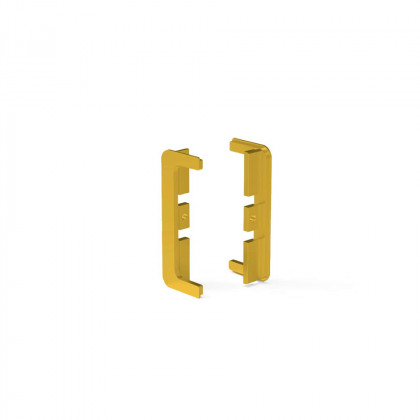 TULIP Gola open end C profile metal dark gold brushed P+L