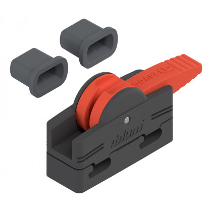 BLUM Z10V100E.01 clamp + 2x cover cap for Servodrive