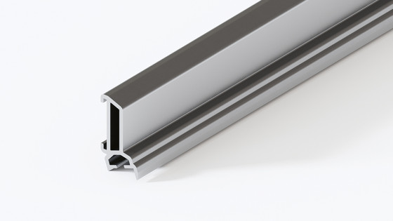 HAWA 30778 Concepta III 25, upright profile L=1974 mm, for door H=1200 - 2200 mm