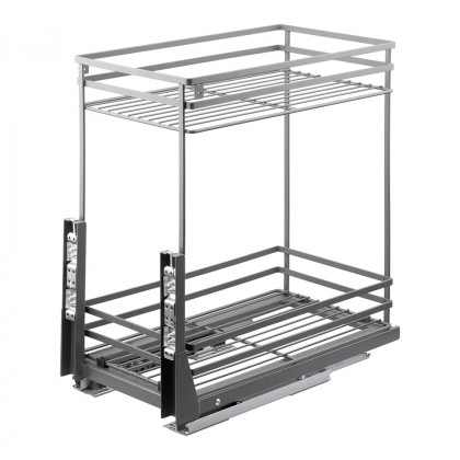 StrongWire lower double basket dark gray 300mm