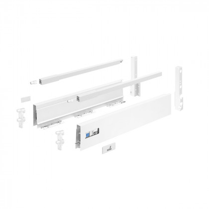 HETTICH 9307241 Atira flexi set complete 470/176 white reling front bracket