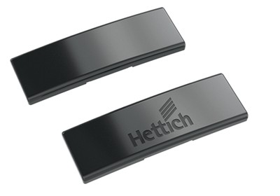 HETTICH 9091821 Hanger cover with obsidian logo