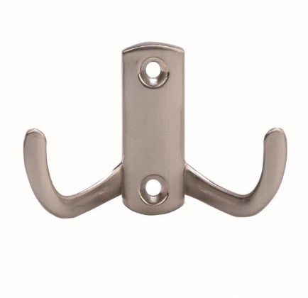 TULIP Hook Marcel E brushed nickel + screws