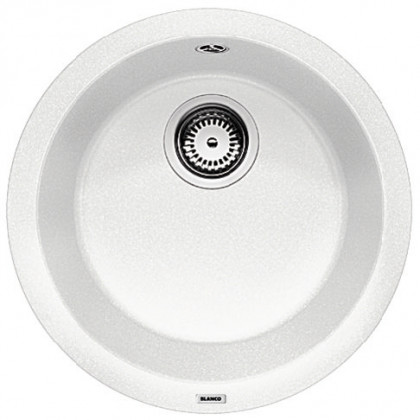 BLANCO 511621 Sink Rondo white without eccentric Silgranit PuraDur