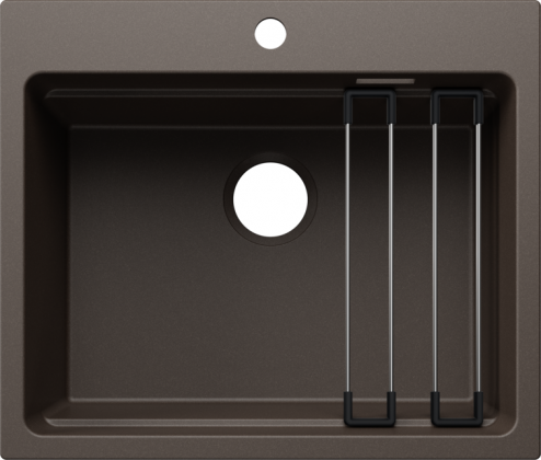 BLANCO 527752 ETAGON 6 coffee sink without drain set Silgranit