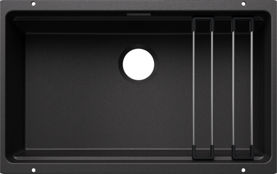 BLANCO 527765 Sink ETAGON 700-U anthracite without drain set Silgranit
