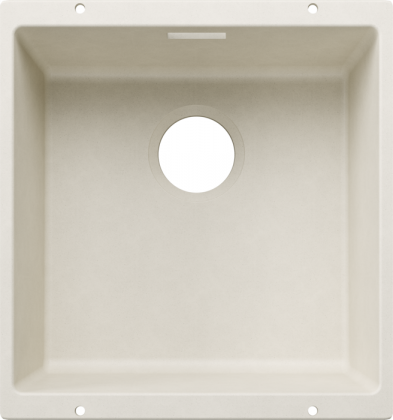 BLANCO 527788 Sink SUBLINE 400-U white soft without drain set Silgranit