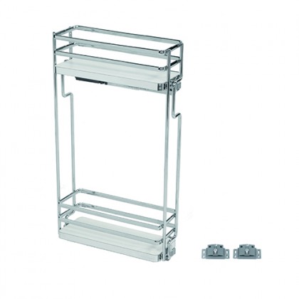 VIBO Galaxy side upper cabinet basket 150mm white left
