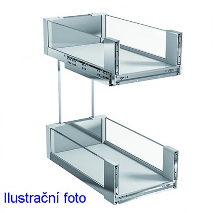 VIBO Essence basket bottom 400mm gray P/L