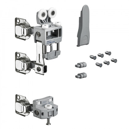 HETTICH 9278571 WingLine L up to 25 kg, Push to move gray left