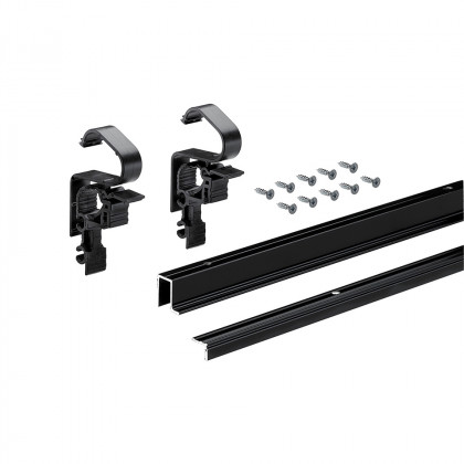 HETTICH 9279125 WingLine L guide profiles 2400 mm black