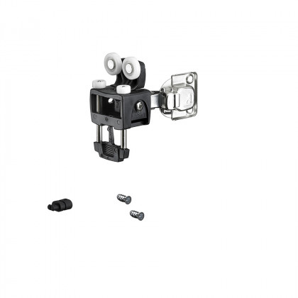 HETTICH 9278646 WingLine L up to 12 kg,Push to move black R without bottom