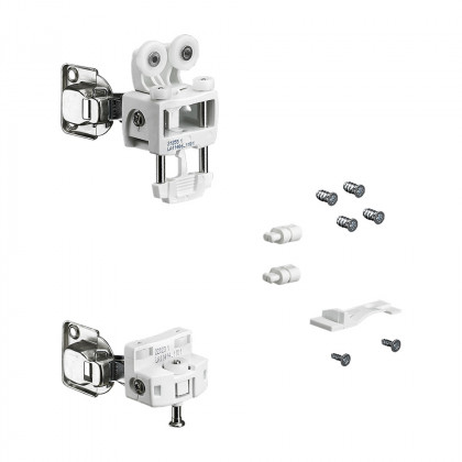 HETTICH 9278005 WingLine L up to 12 kg, Pull to move silent white left