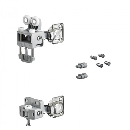 HETTICH 9278285 WingLine L up to 12 kg, Push to move gray right