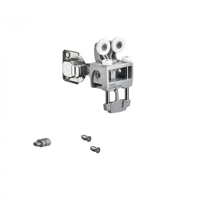 HETTICH 9278641 WingLine L up to 12 kg, Push to move gray left without bottom