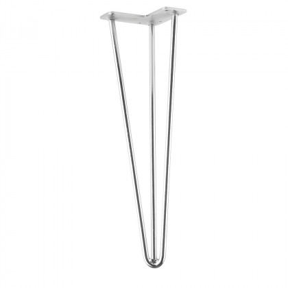 STRONG table leg wire 420 mm, chrome
